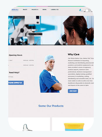 i-Care - iCare is a leading medical company providing medical services and products and more - Summahost